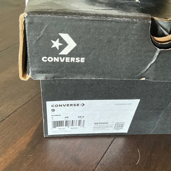 Converse CTAS Double Upper Oxford all star sneaker - Picture 3 of 3